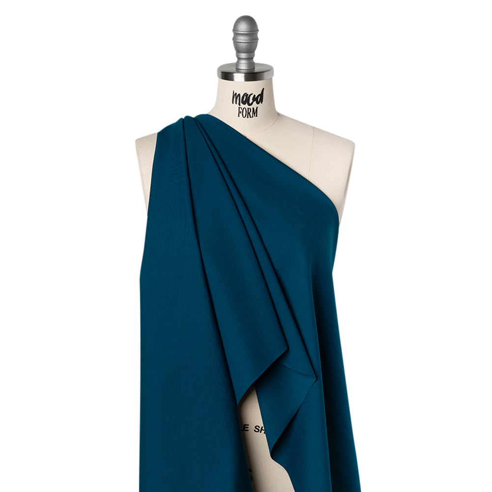 Stretch Ponte Knit - Deep Lagoon - Papilio Collection Stretch Ponte Knit - Deep Lagoon - Papilio Collection