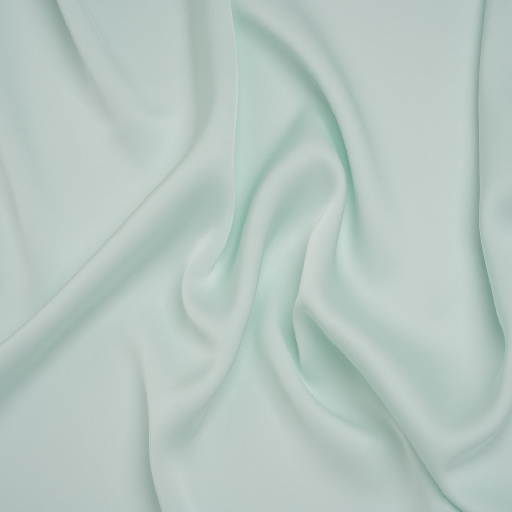 Soft Double Face Polyester Twill - Light Sky Blue - Viola Collection Soft Double Face Polyester Twill - Light Sky Blue - Viola Collection
