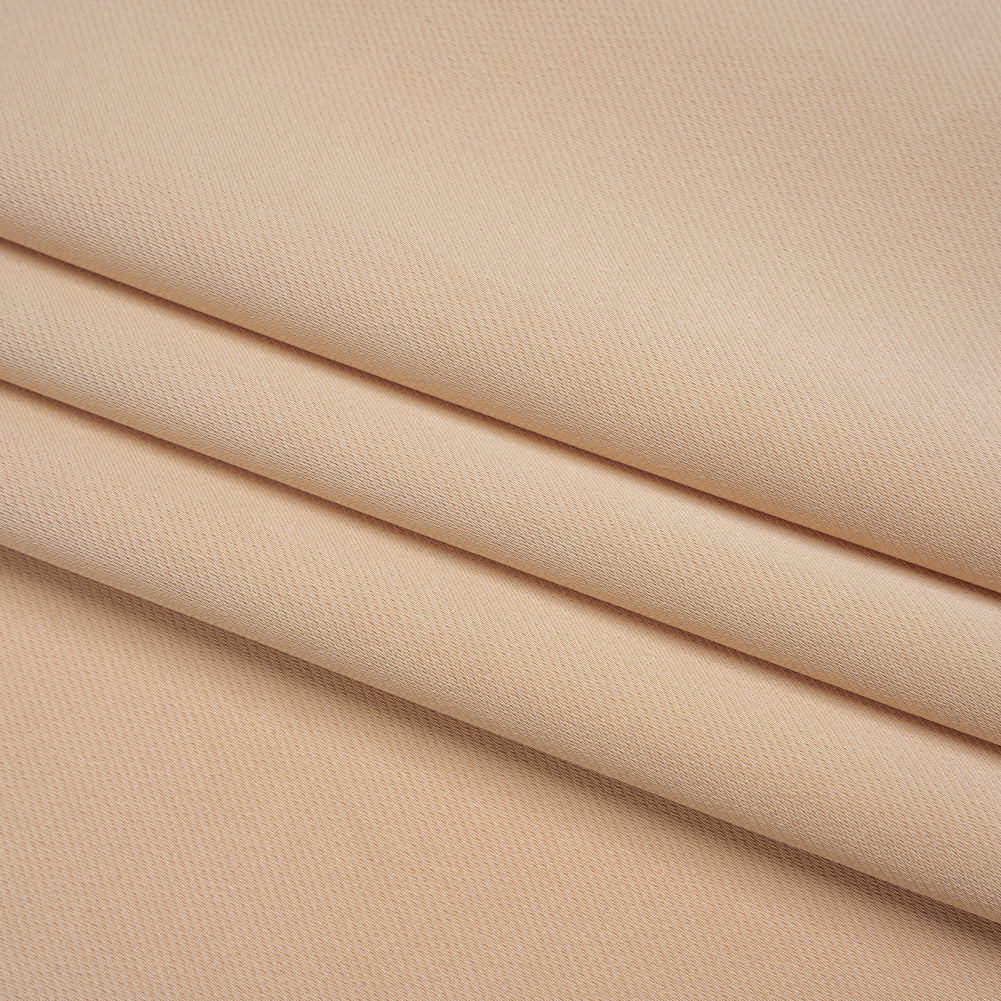 Soft Double Face Polyester Twill - Nude - Viola Collection Folded Soft Double Face Polyester Twill - Nude - Viola Collection Folded