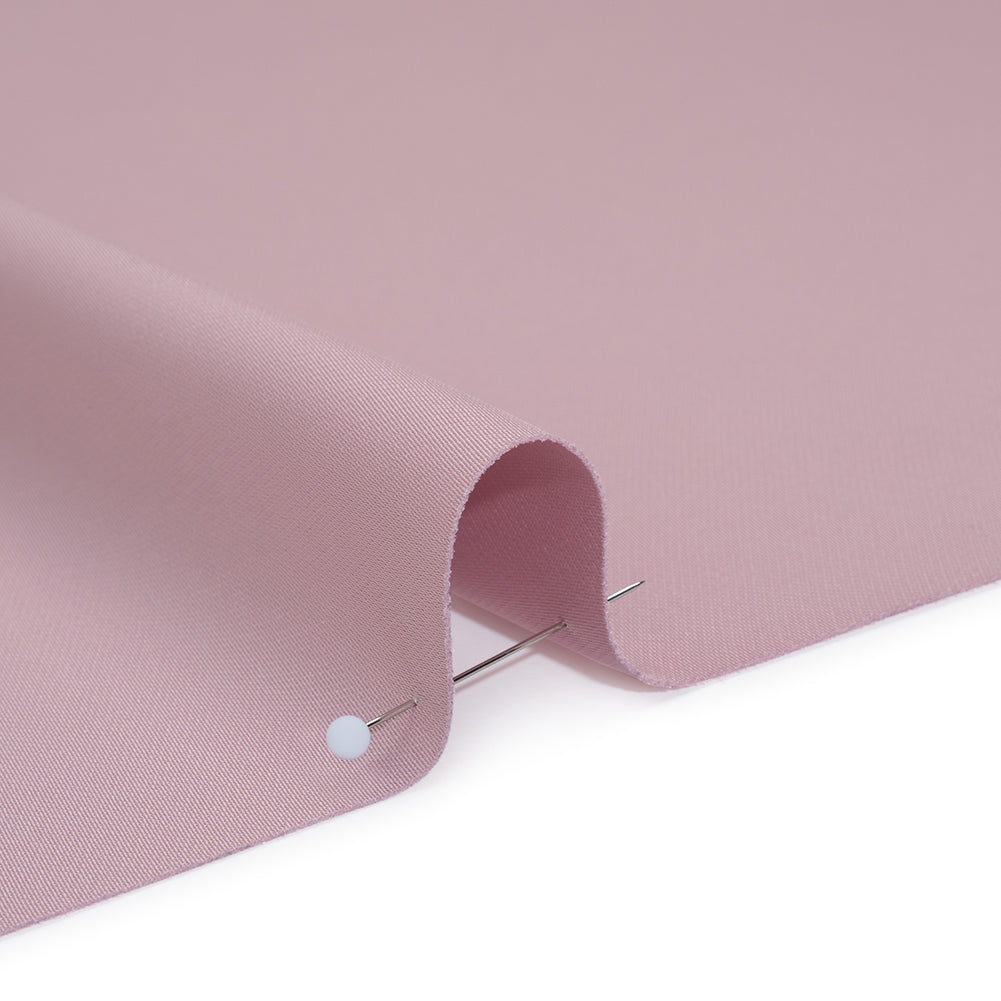 Soft Double Face Polyester Twill - Light Purple - Viola Collection - Detail Soft Double Face Polyester Twill - Light Purple - Viola Collection - Detail