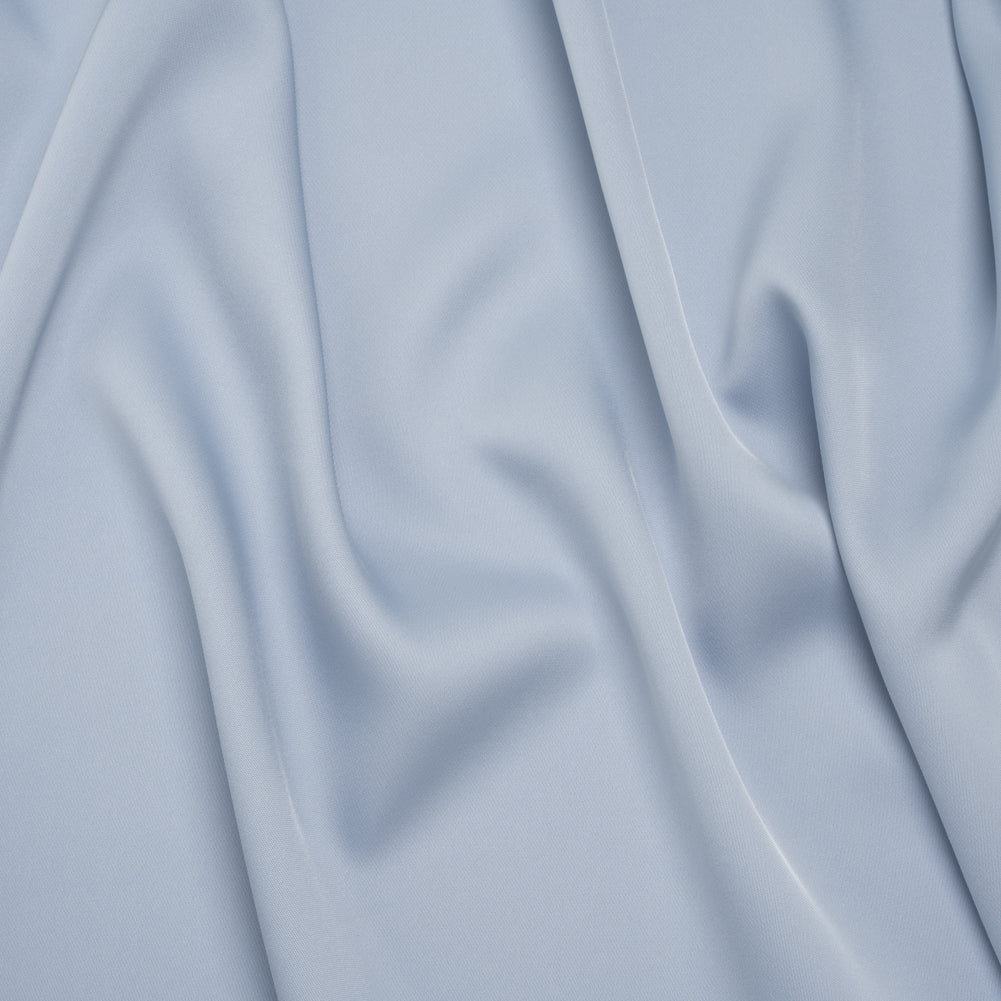 Soft Double Face Polyester Twill - Pale Blue - Viola Collection Soft Double Face Polyester Twill - Pale Blue - Viola Collection