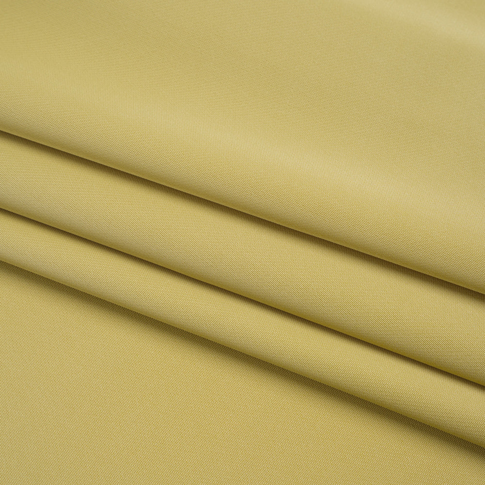 Soft Double Face Polyester Twill - Celery Green - Viola Collection Soft Double Face Polyester Twill - Celery Green - Viola Collection