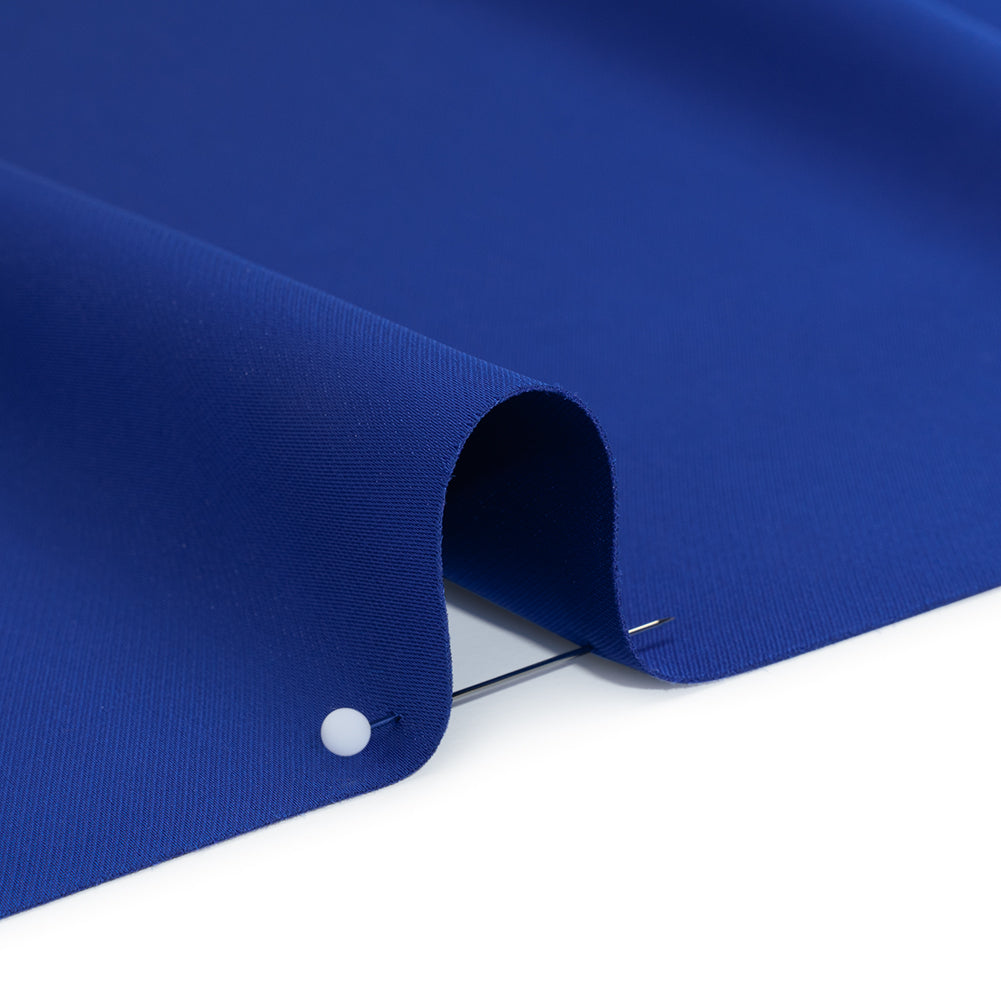 Soft Double Face Polyester Twill - Cobalt Blue - Viola Collection Detail Soft Double Face Polyester Twill - Cobalt Blue - Viola Collection Detail