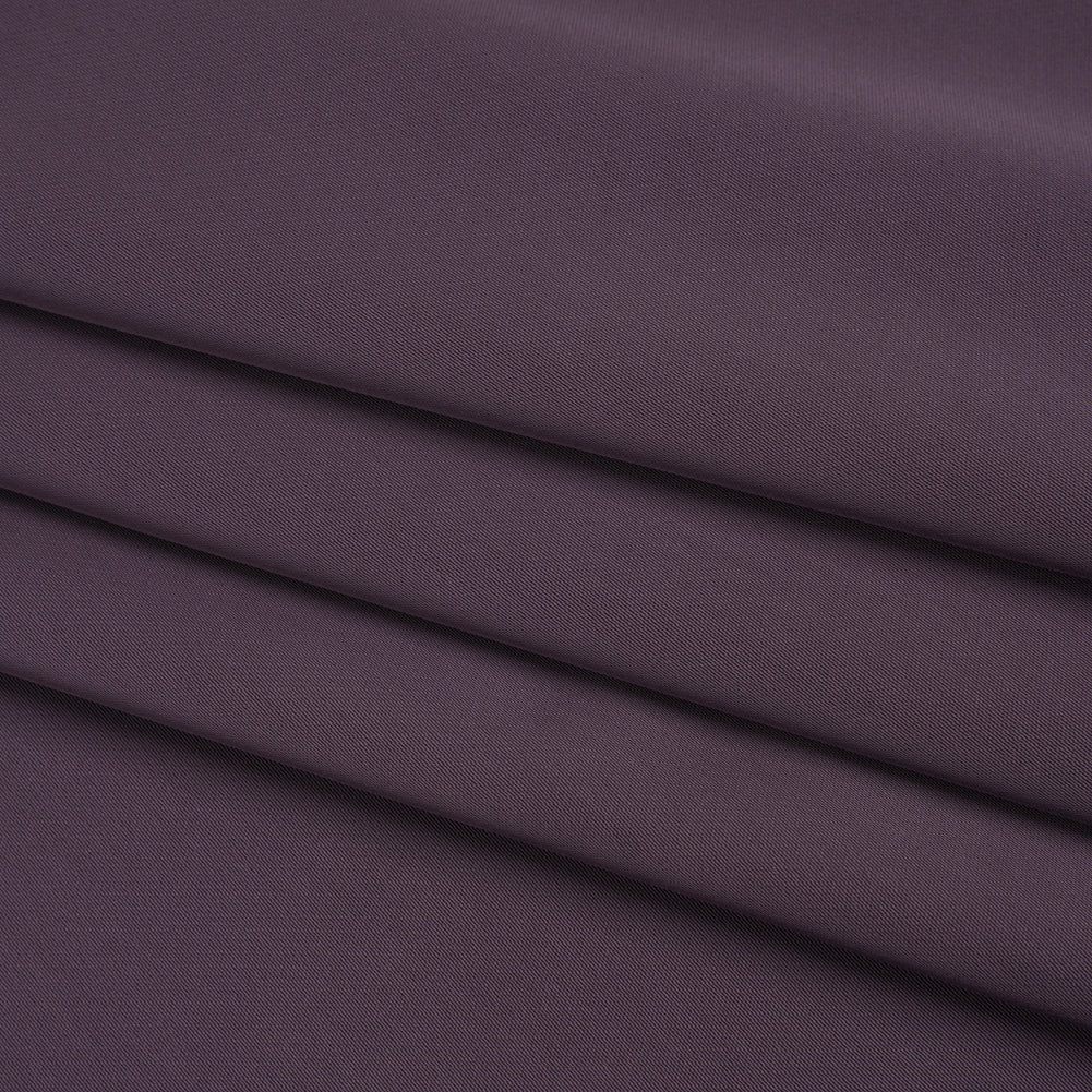 Soft Double Face Polyester Twill - Amethyst Purple - Viola Collection - Folded Soft Double Face Polyester Twill - Amethyst Purple - Viola Collection - Folded