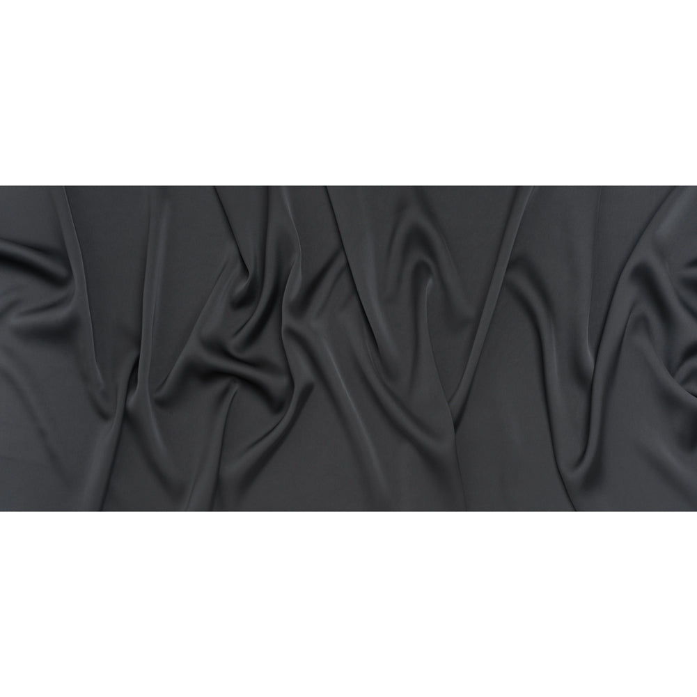 Soft Double Face Polyester Twill - Charcoal Gray - Viola Collection - Full Soft Double Face Polyester Twill - Charcoal Gray - Viola Collection - Full