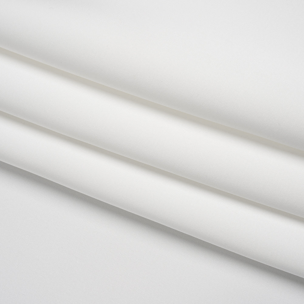 Soft Double Face Polyester Satin - Off White - Samantha Collection Soft Double Face Polyester Satin - Off White - Samantha Collection