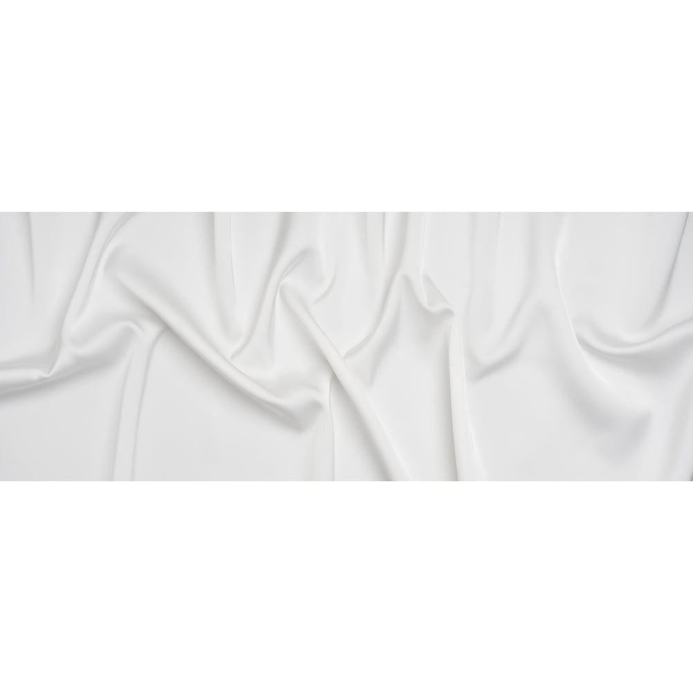 Soft Double Face Polyester Satin - Off White - Samantha Collection Soft Double Face Polyester Satin - Off White - Samantha Collection
