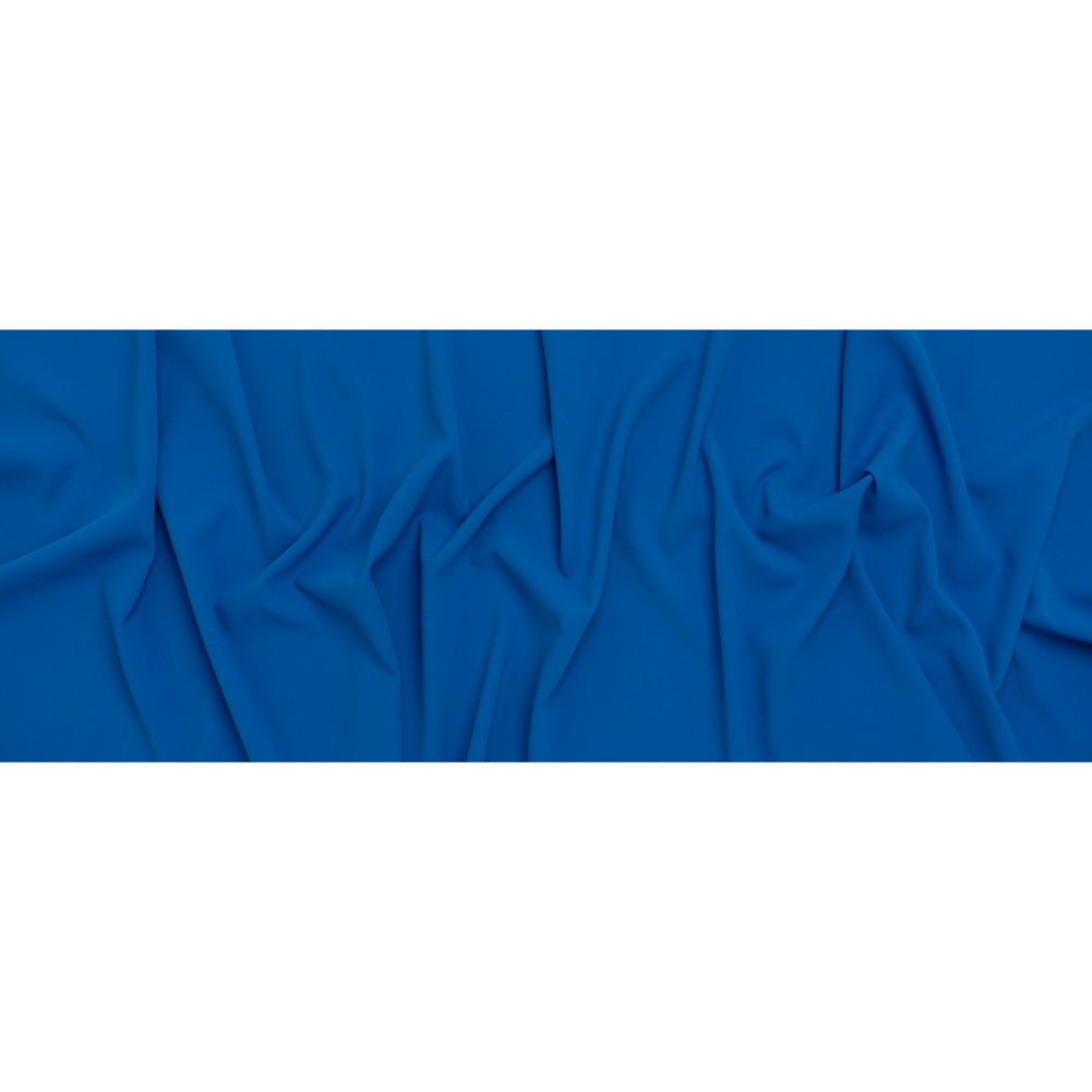Soft Lightweight Polyester Gabardine - Bright Blue - Stefanie Collection - Full Soft Lightweight Polyester Gabardine - Bright Blue - Stefanie Collection - Full