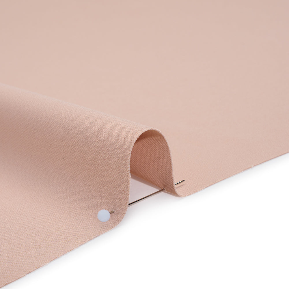 Soft Lightweight Polyester Gabardine - Baby Pink - Stefanie Collection Detail Soft Lightweight Polyester Gabardine - Baby Pink - Stefanie Collection Detail