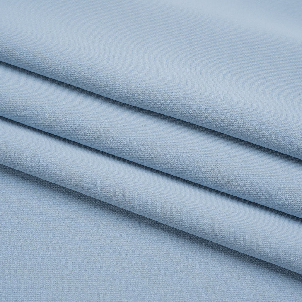 Soft Lightweight Polyester Gabardine - Baby Blue - Stefanie Collection Folded Soft Lightweight Polyester Gabardine - Baby Blue - Stefanie Collection Folded
