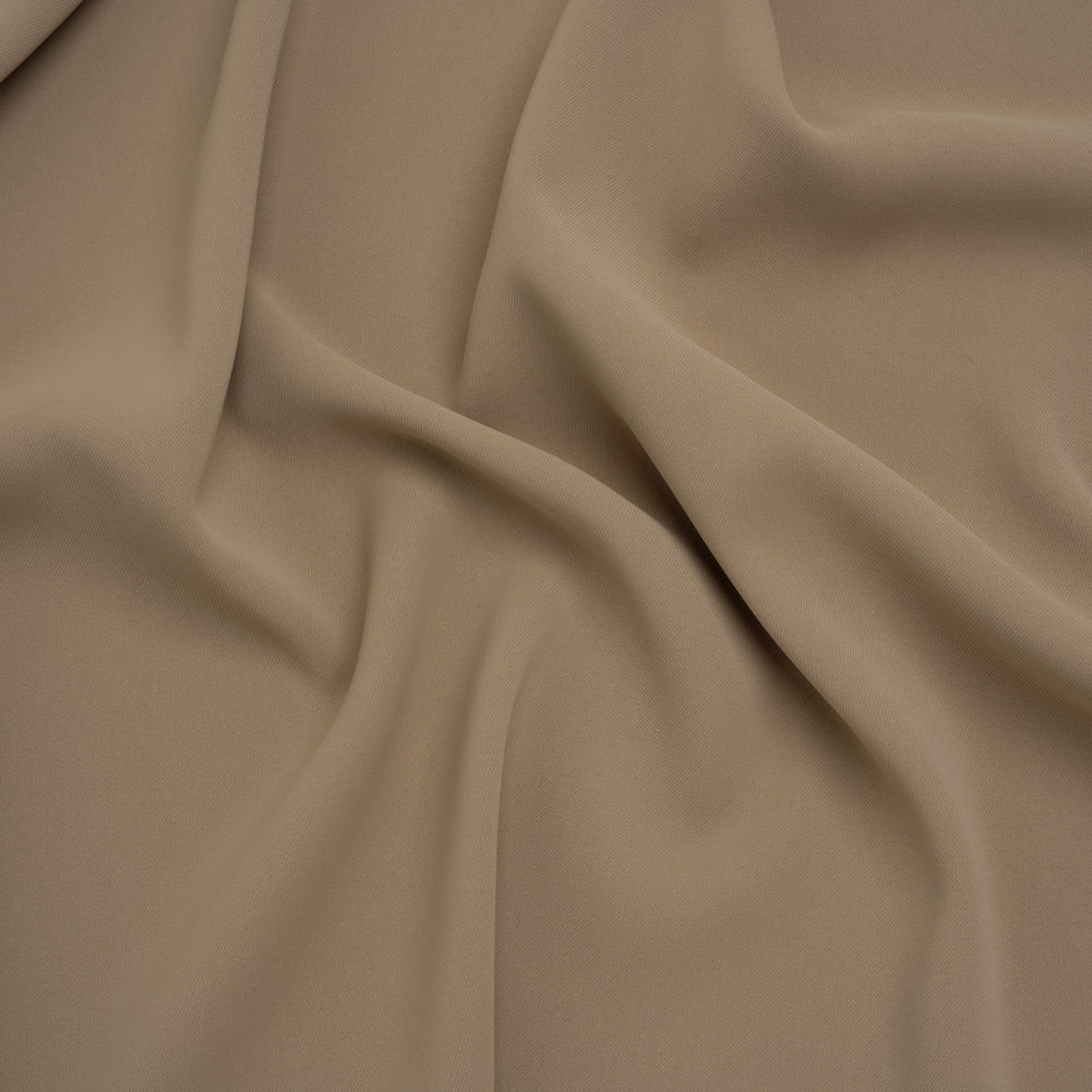 Soft Lightweight Polyester Gabardine - Light Taupe - Stefanie Collection Soft Lightweight Polyester Gabardine - Light Taupe - Stefanie Collection