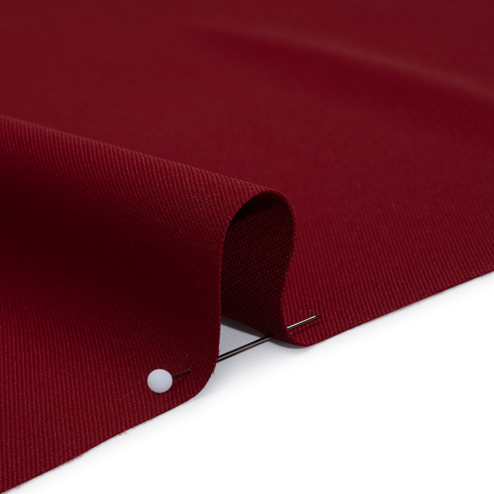 Soft Lightweight Polyester Gabardine - Red - Stefanie Collection Soft Lightweight Polyester Gabardine - Red - Stefanie Collection