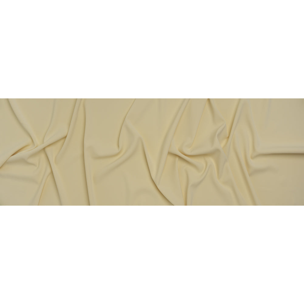 Soft Lightweight Polyester Gabardine - Pale Yellow - Stefanie Collection Soft Lightweight Polyester Gabardine - Pale Yellow - Stefanie Collection