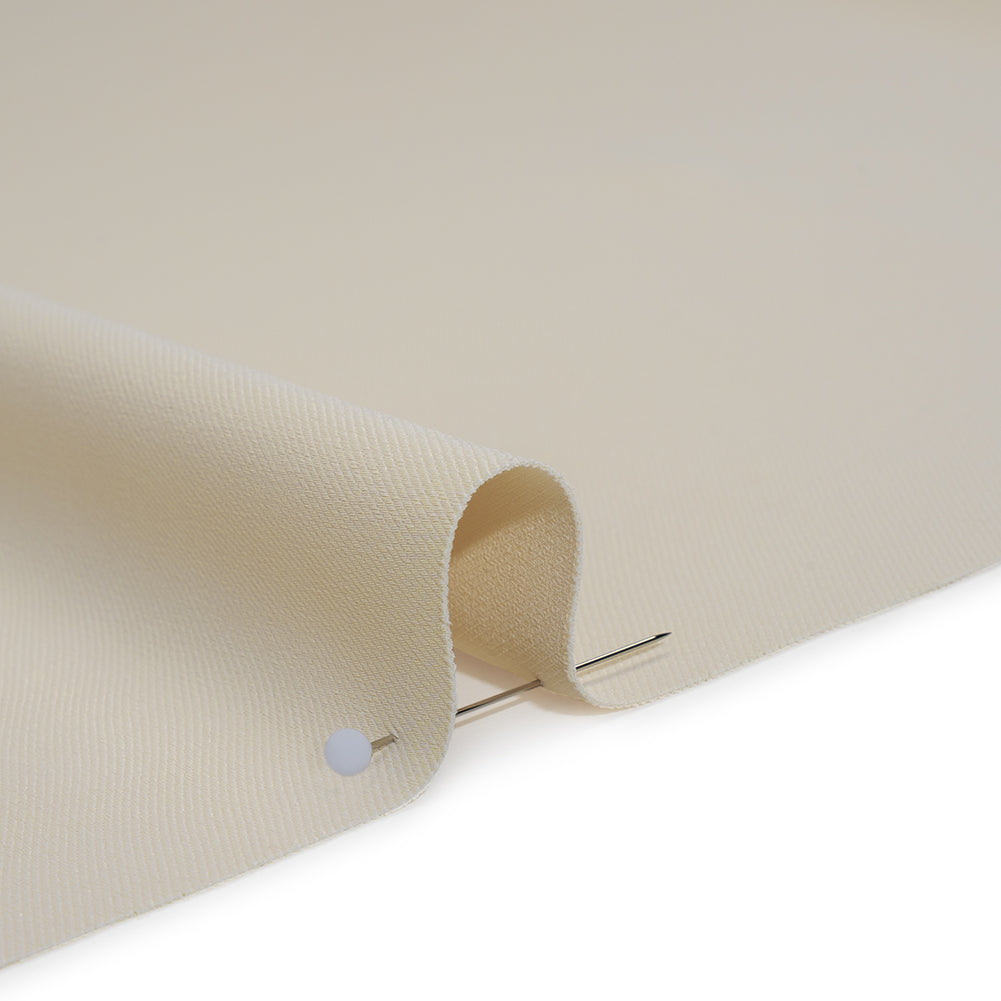 Soft Lightweight Polyester Gabardine - Ivory - Stefanie Collection Soft Lightweight Polyester Gabardine - Ivory - Stefanie Collection