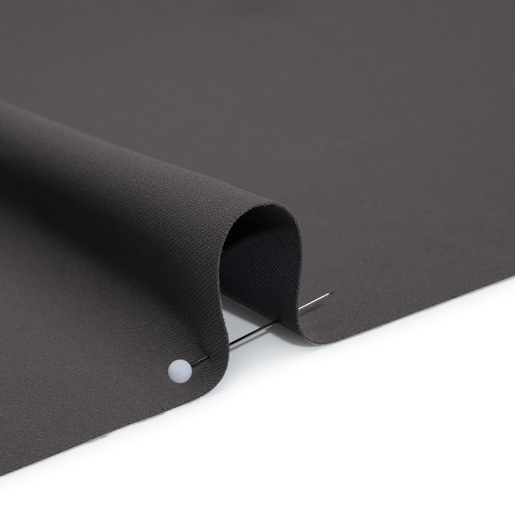 Soft Lightweight Polyester Gabardine - Charcoal - Stefanie Collection Soft Lightweight Polyester Gabardine - Charcoal - Stefanie Collection
