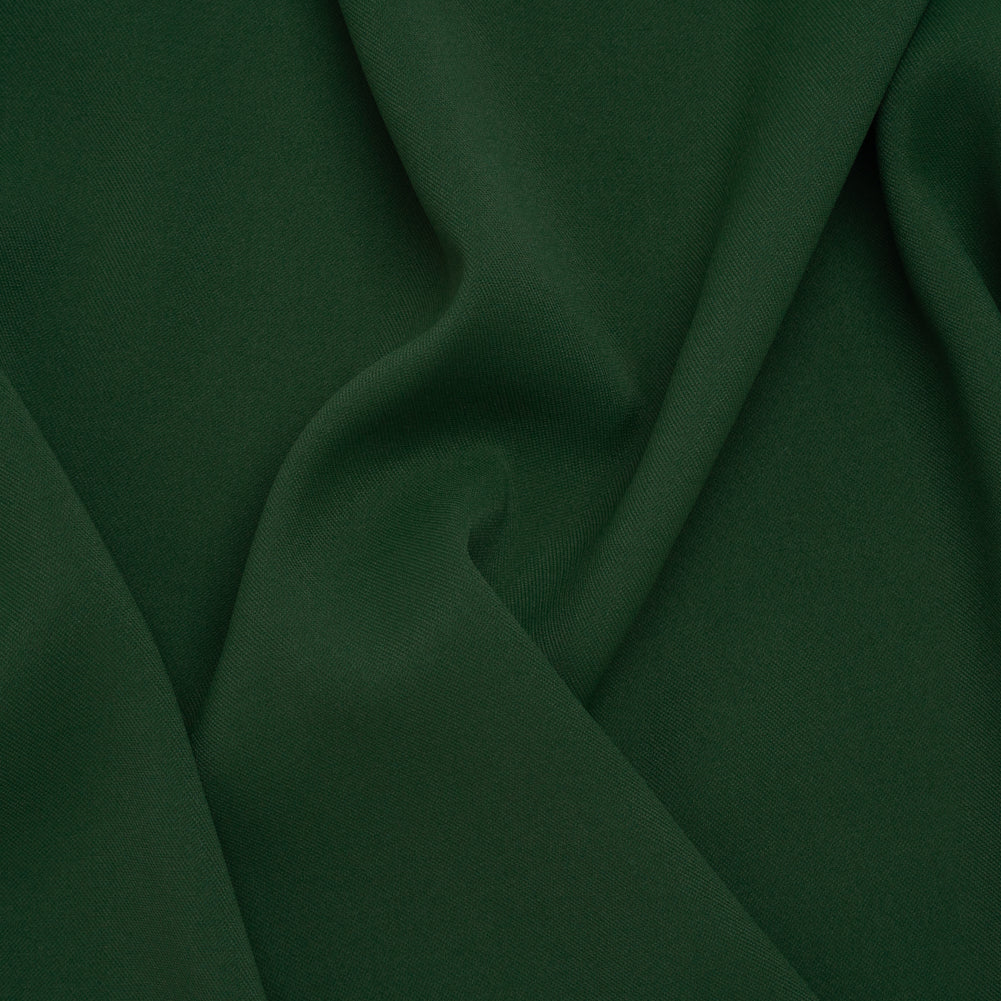 Soft Lightweight Polyester Gabardine - Forest Green - Stefanie Collection Soft Lightweight Polyester Gabardine - Forest Green - Stefanie Collection