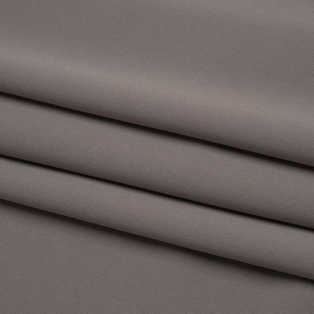 Soft Lightweight Polyester Gabardine - Gray - Stefanie Collection - Folded Soft Lightweight Polyester Gabardine - Gray - Stefanie Collection - Folded