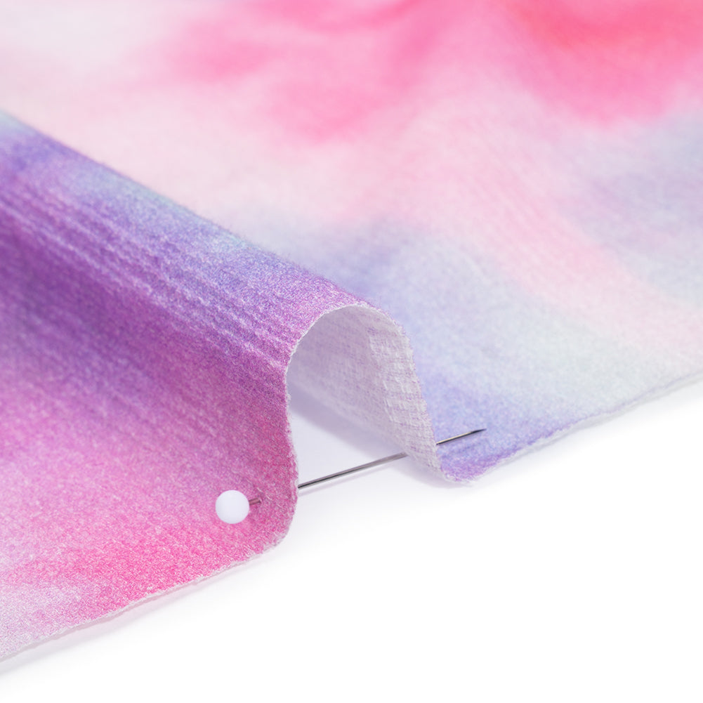 Slubbed Gauzy Cotton Woven - Pink, Lilac and Sky Blue Soft Tie Dye - Mood Exclusive Soft Sighs Print Slubbed Gauzy Cotton Woven - Pink, Lilac and Sky Blue Soft Tie Dye - Mood Exclusive Soft Sighs Print
