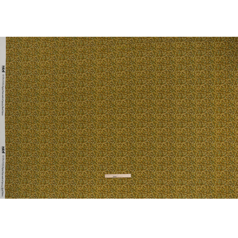Cotton and Viscose Striped Seersucker - Green, Beige and Brown Ditsy Floral - Mood Exclusive Spring’s Sweet Song Print Cotton and Viscose Striped Seersucker - Green, Beige and Brown Ditsy Floral - Mood Exclusive Spring’s Sweet Song Print