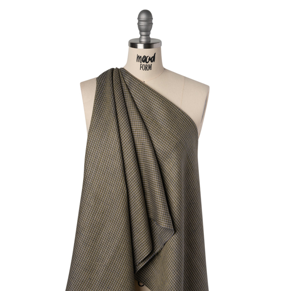 Linen Twill - Olive, Navy and Pale Orchid Plaid Linen Twill - Olive, Navy and Pale Orchid Plaid