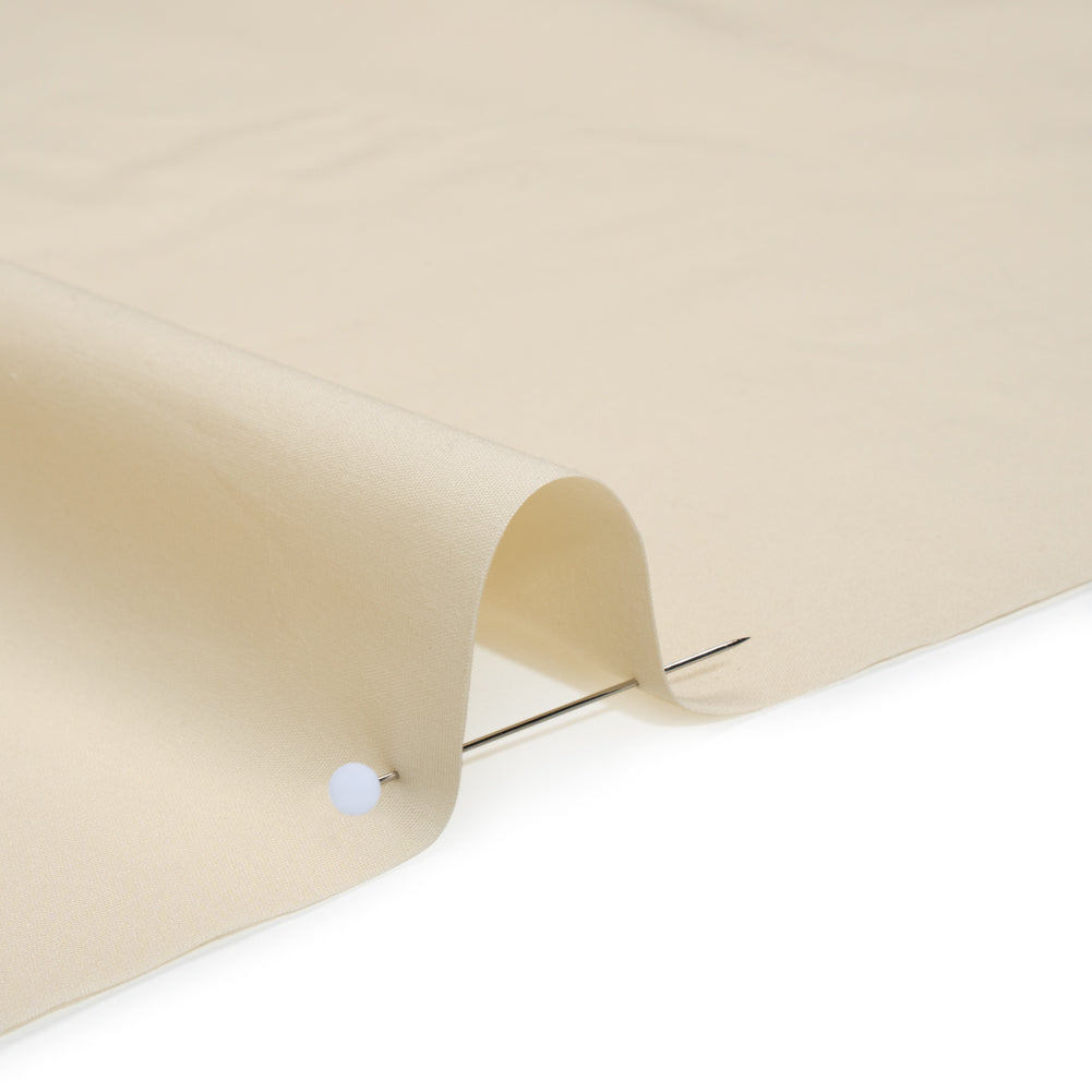 Stretch Cotton Shirting - Alabaster - Deadstock Stretch Cotton Shirting - Alabaster - Deadstock