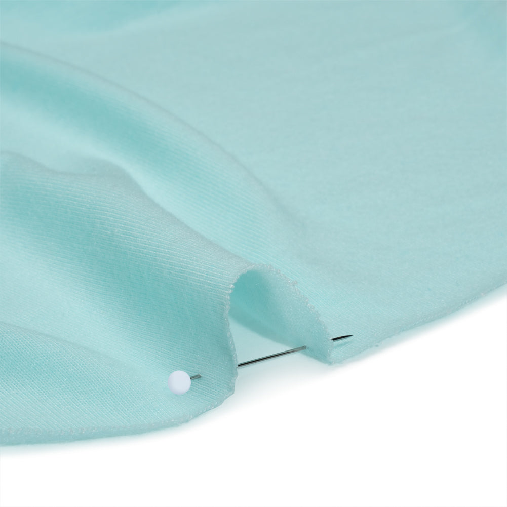 Recycled Polyester Jersey - Stillwater Blue - Deadstock Recycled Polyester Jersey - Stillwater Blue - Deadstock