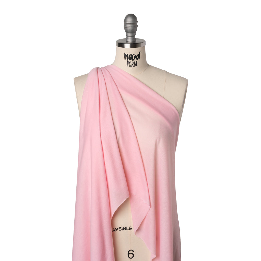 Recycled Polyester Jersey - Pink Amethyst - Deadstock Recycled Polyester Jersey - Pink Amethyst - Deadstock