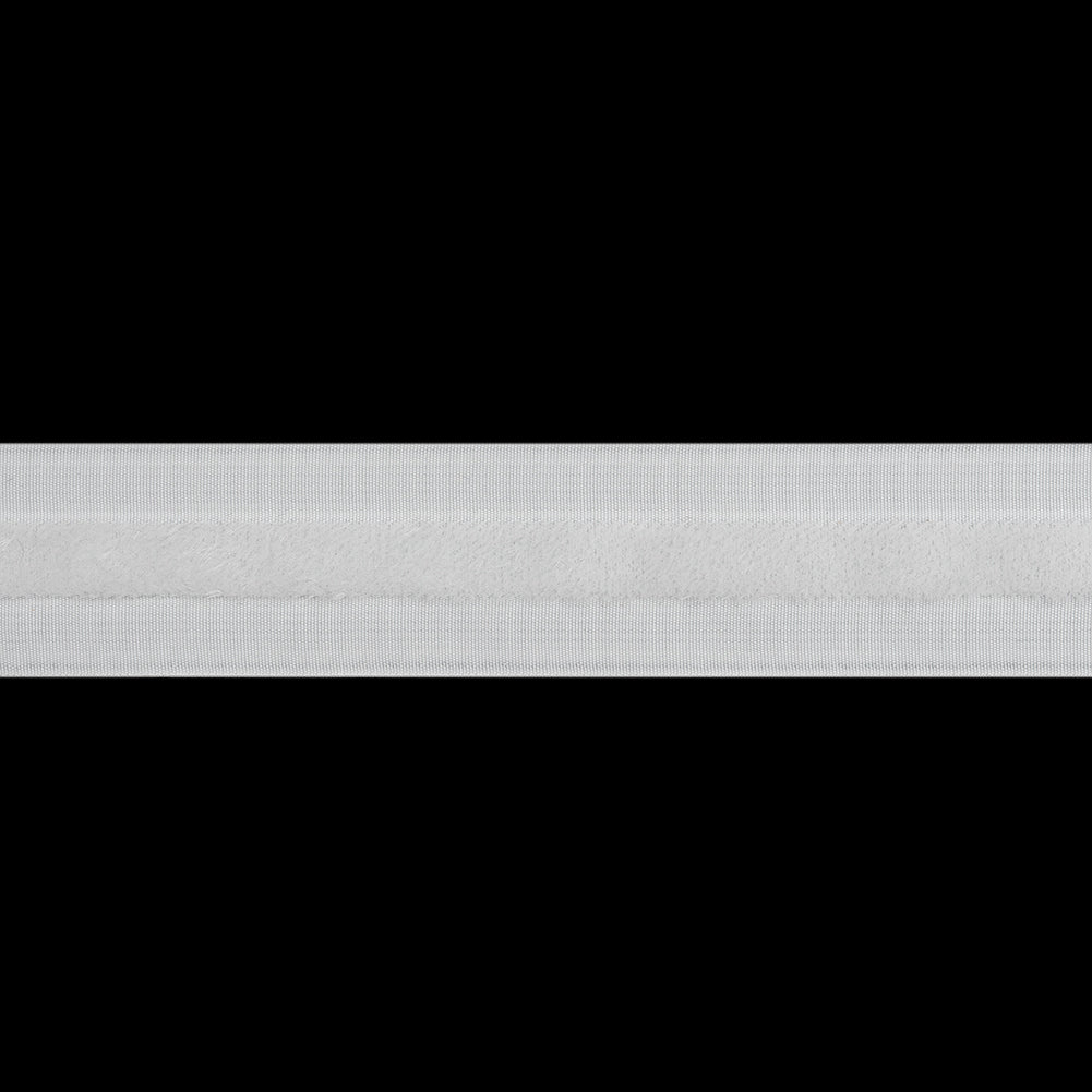 Velvet Stripe Woven Ribbon Trim Made in Italy - 0.75" - Off White Velvet Stripe Woven Ribbon Trim Made in Italy - 0.75" - Off White