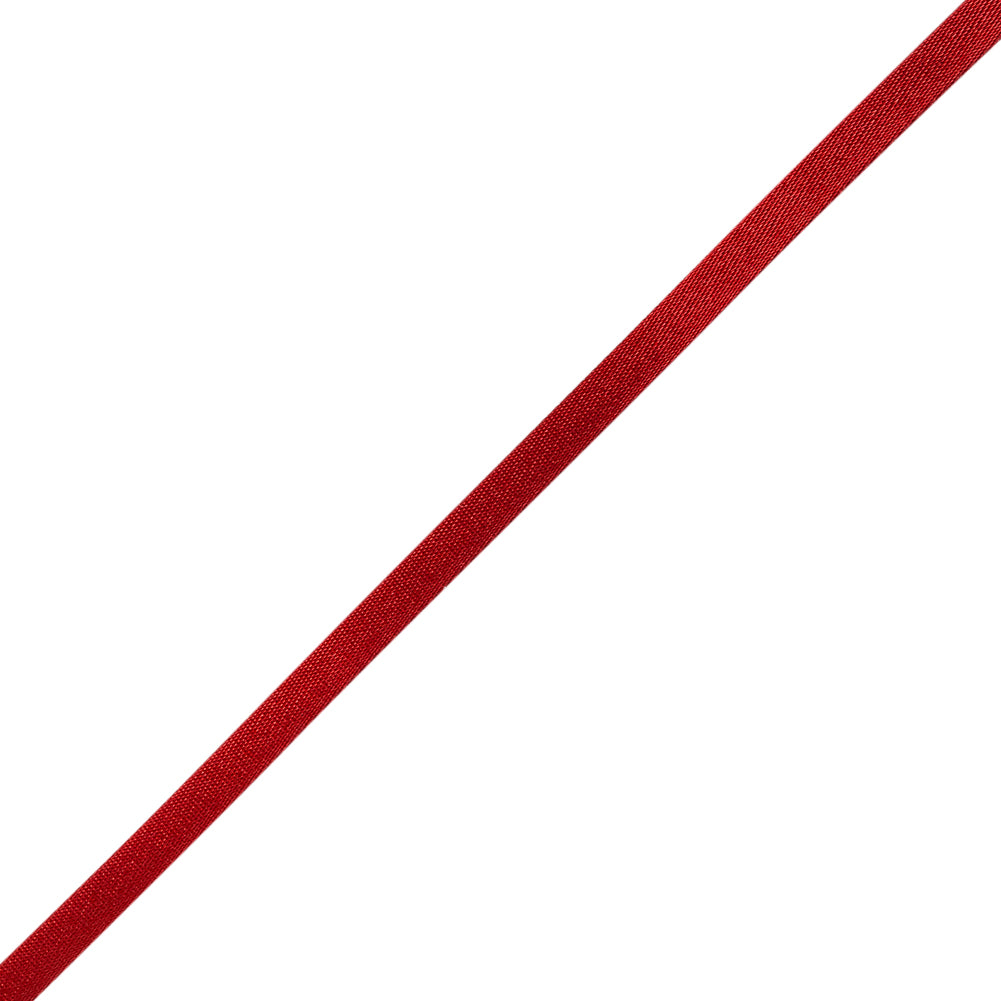 Satin Rattail Cord Made in Italy - 5mm - Red - Irina Collection Satin Rattail Cord Made in Italy - 5mm - Red - Irina Collection