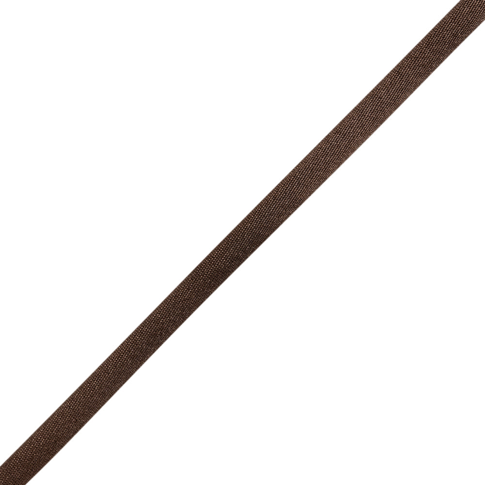 Satin Rattail Cord Made in Italy - 7mm - Brown - Irina Collection Satin Rattail Cord Made in Italy - 7mm - Brown - Irina Collection
