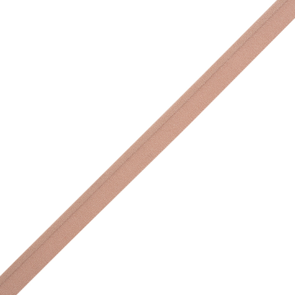 Stretch Nylon Piping with Lip Made in Italy - 0.375" - Light Pink Folded Stretch Nylon Piping with Lip Made in Italy - 0.375" - Light Pink Folded