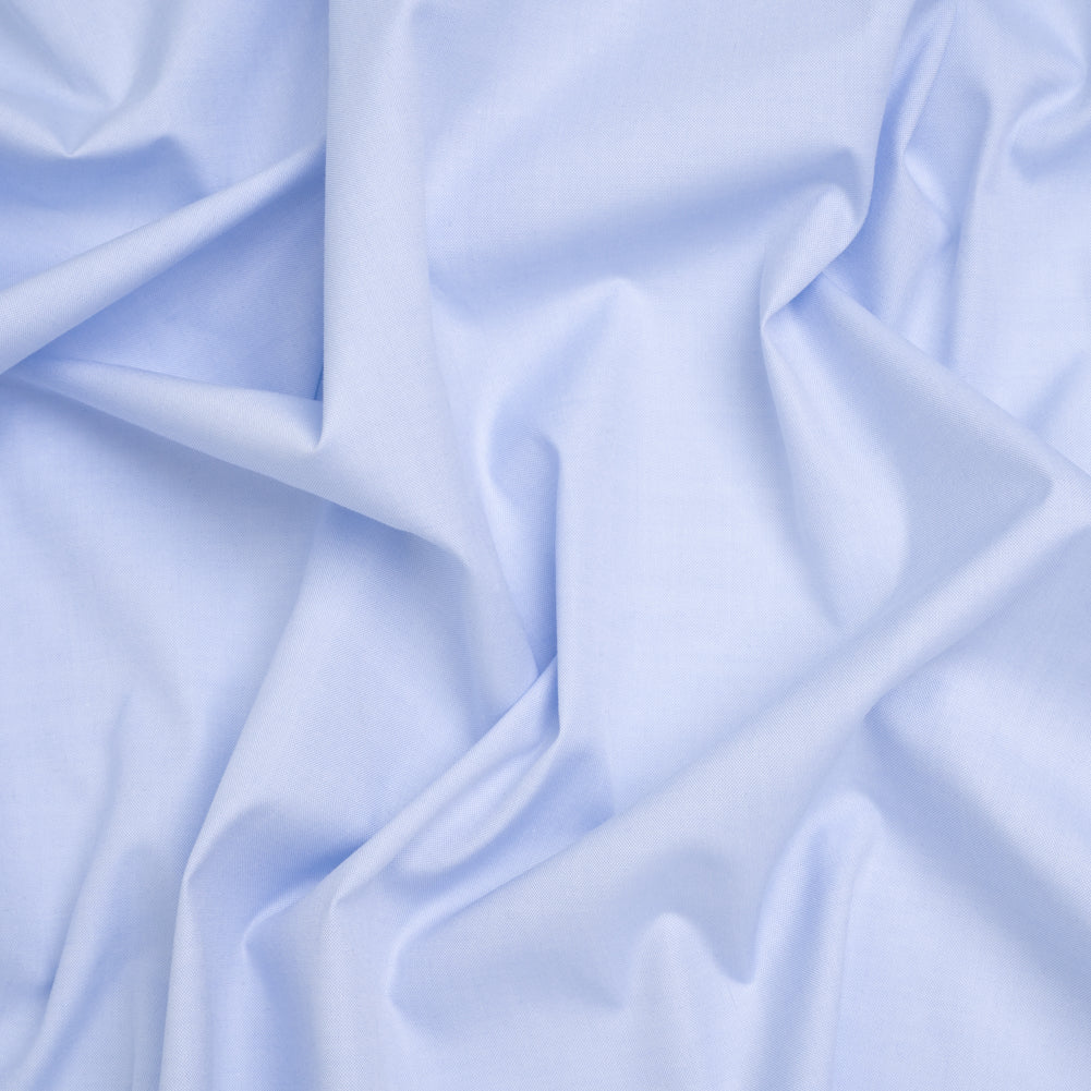 Cotton Shirting - Light Blue - Deadstock Cotton Shirting - Light Blue - Deadstock