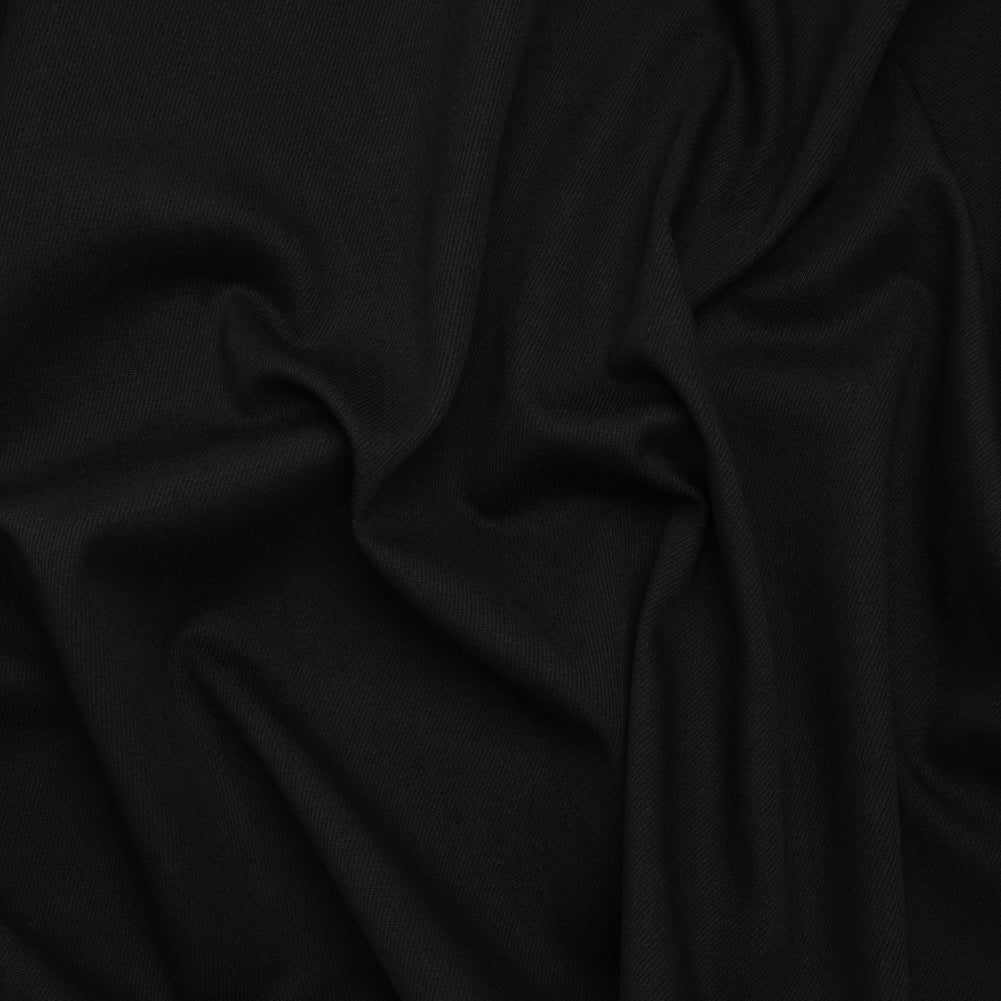 Stretch Cotton Denim - Black - Deadstock Stretch Cotton Denim - Black - Deadstock