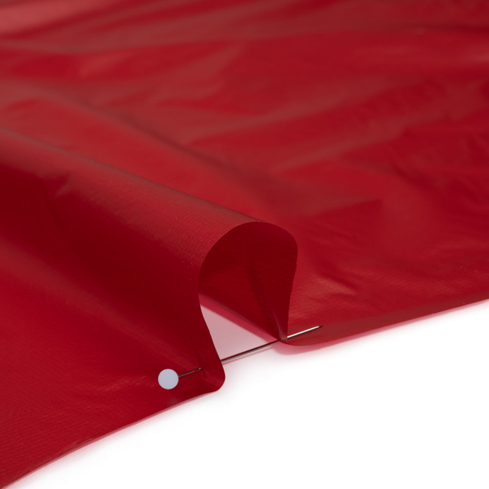 Lightweight Nylon Ripstop - Red - Deadstock Lightweight Nylon Ripstop - Red - Deadstock