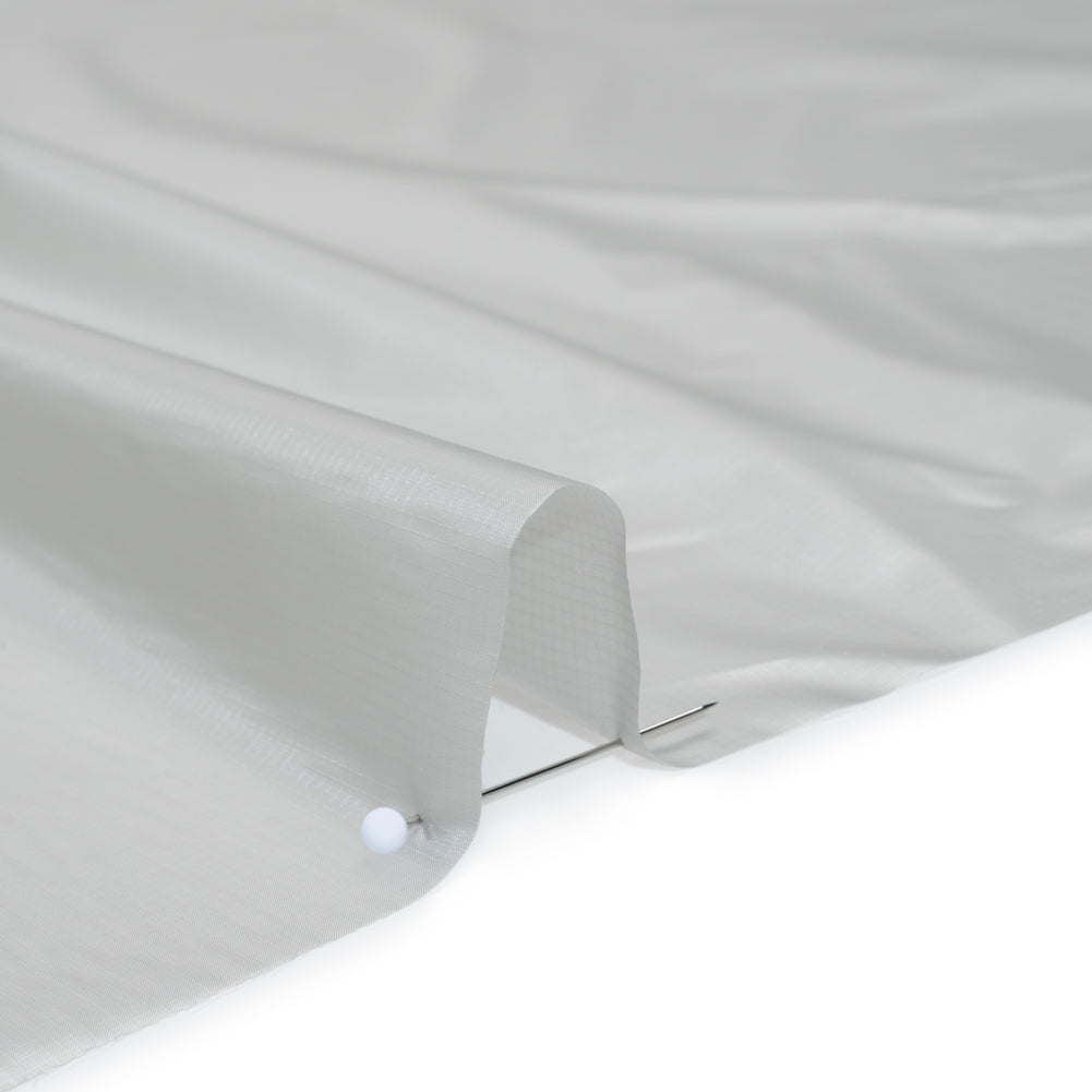 Lightweight Nylon Ripstop - Frost Grey - Deadstock Lightweight Nylon Ripstop - Frost Grey - Deadstock