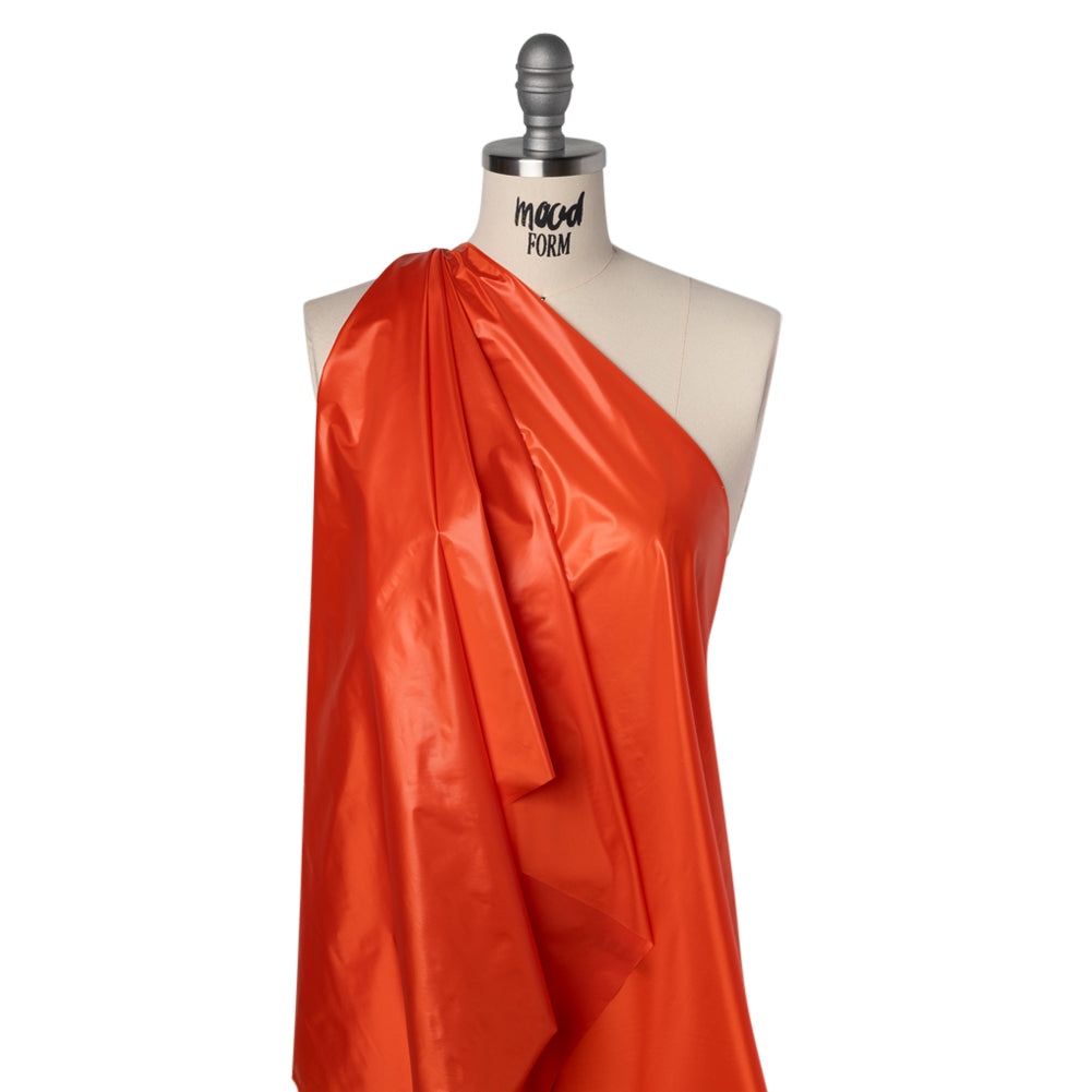 Lightweight Nylon Ripstop - Orange - Deadstock Lightweight Nylon Ripstop - Orange - Deadstock