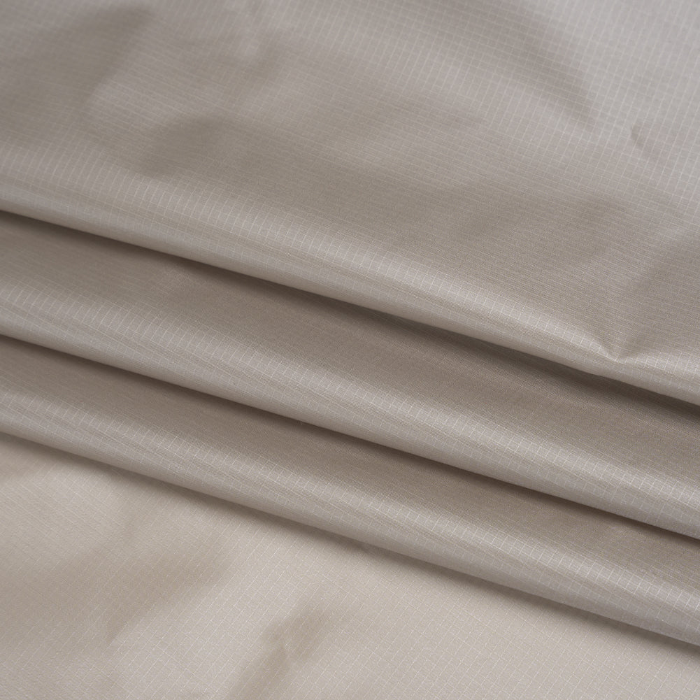 Lightweight Nylon Ripstop - Limestone - Deadstock Lightweight Nylon Ripstop - Limestone - Deadstock