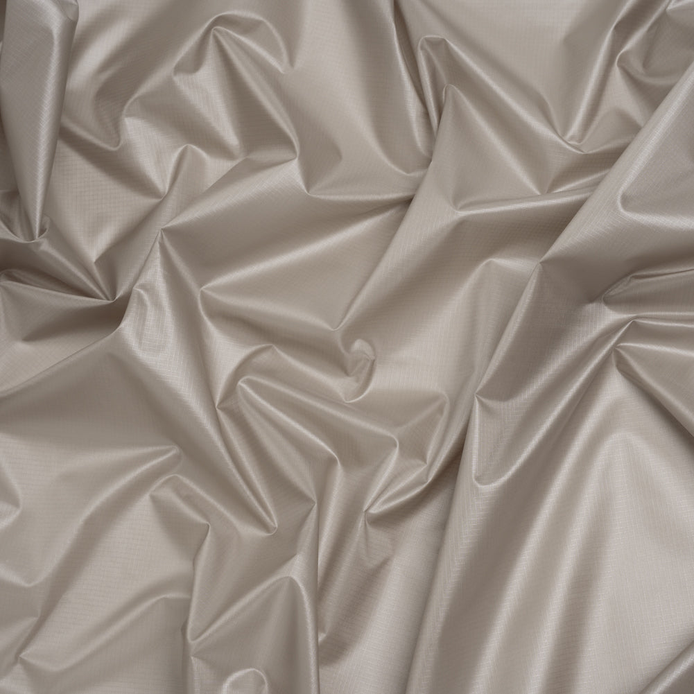 Lightweight Nylon Ripstop - Limestone - Deadstock Lightweight Nylon Ripstop - Limestone - Deadstock