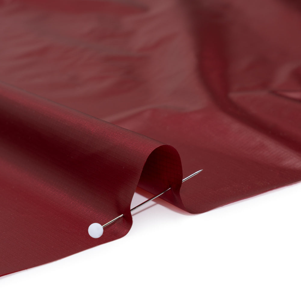 Lightweight Nylon Ripstop - Inferno Red - Deadstock Lightweight Nylon Ripstop - Inferno Red - Deadstock