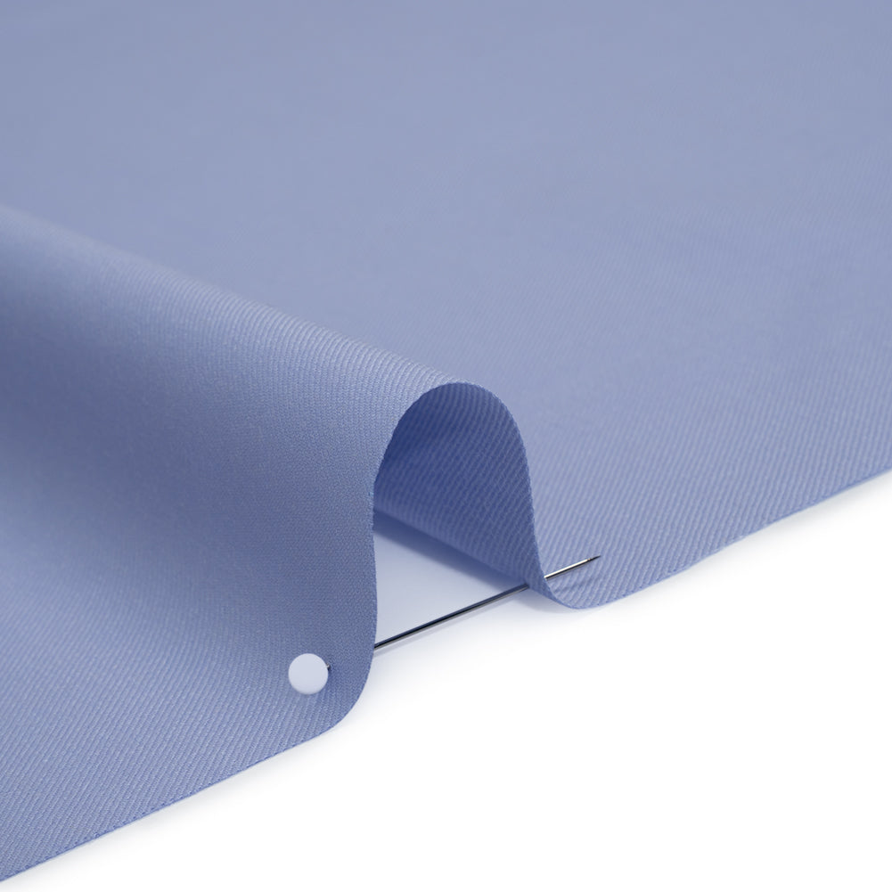 Super 100 Wool Twill Suiting - Powder Blue - Deadstock Super 100 Wool Twill Suiting - Powder Blue - Deadstock