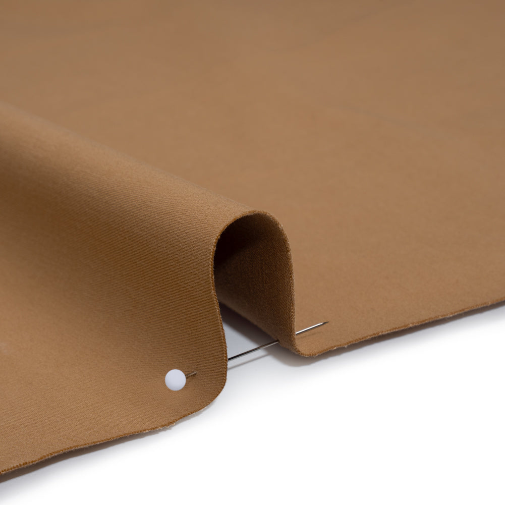 Stretch Cotton Twill - Tan - Deadstock Stretch Cotton Twill - Tan - Deadstock