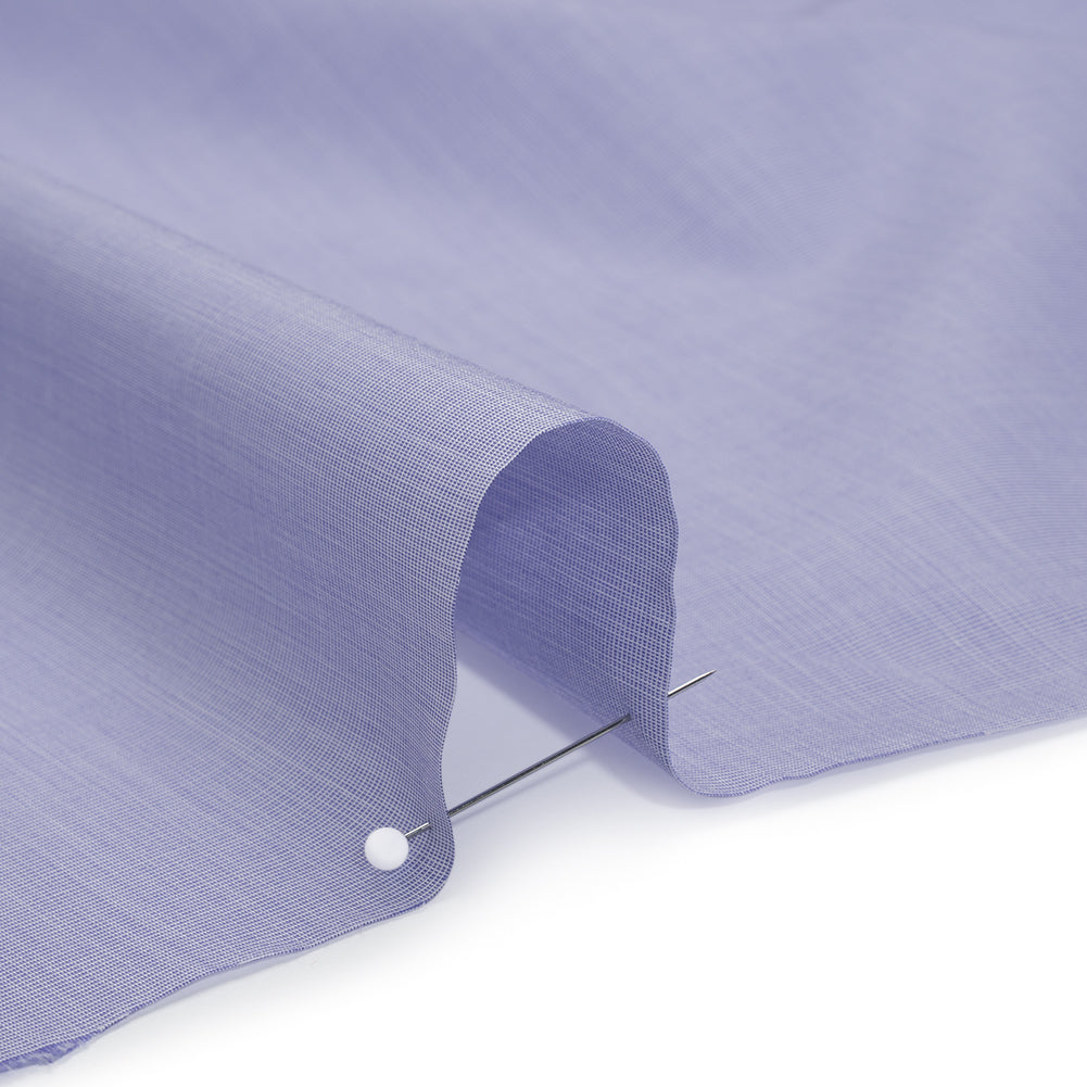 Cotton Shirting - Violet Storm Heathered - Deadstock Cotton Shirting - Violet Storm Heathered - Deadstock