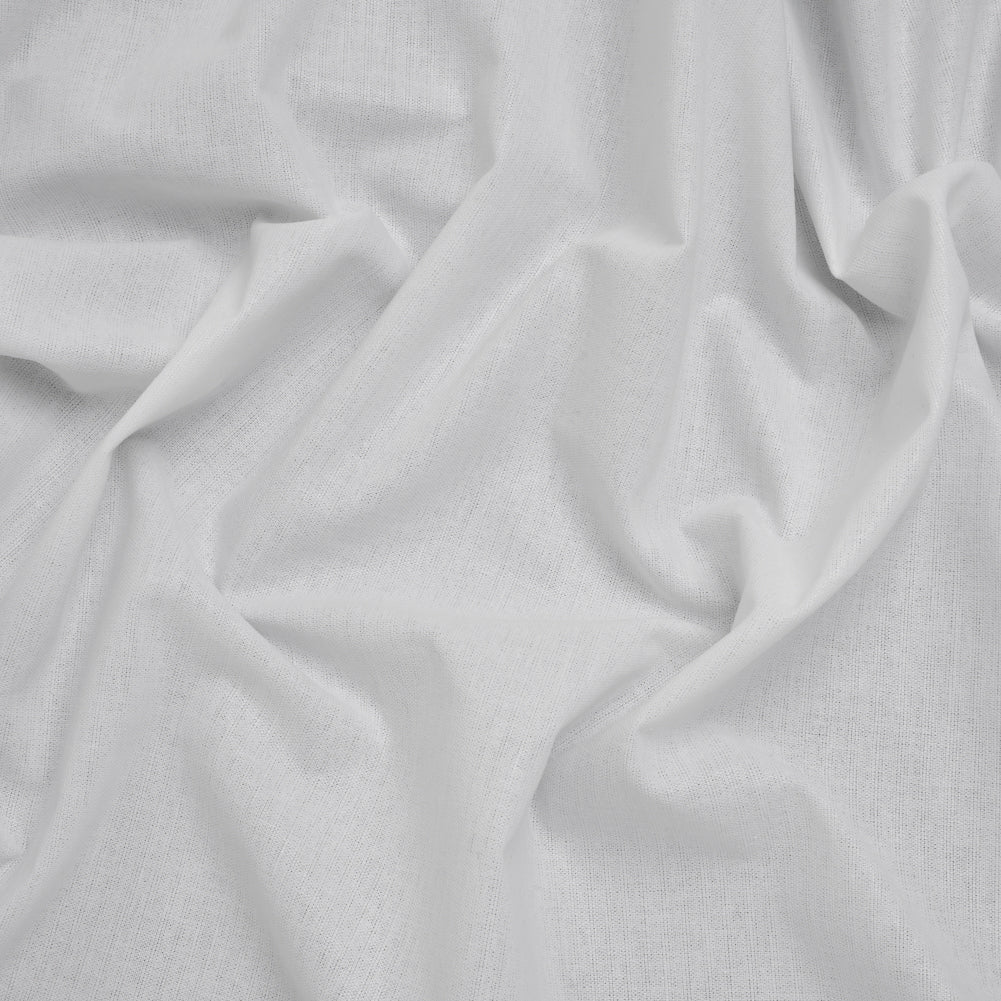 Fusible Cotton Woven Interlining - White - Deadstock Fusible Cotton Woven Interlining - White - Deadstock