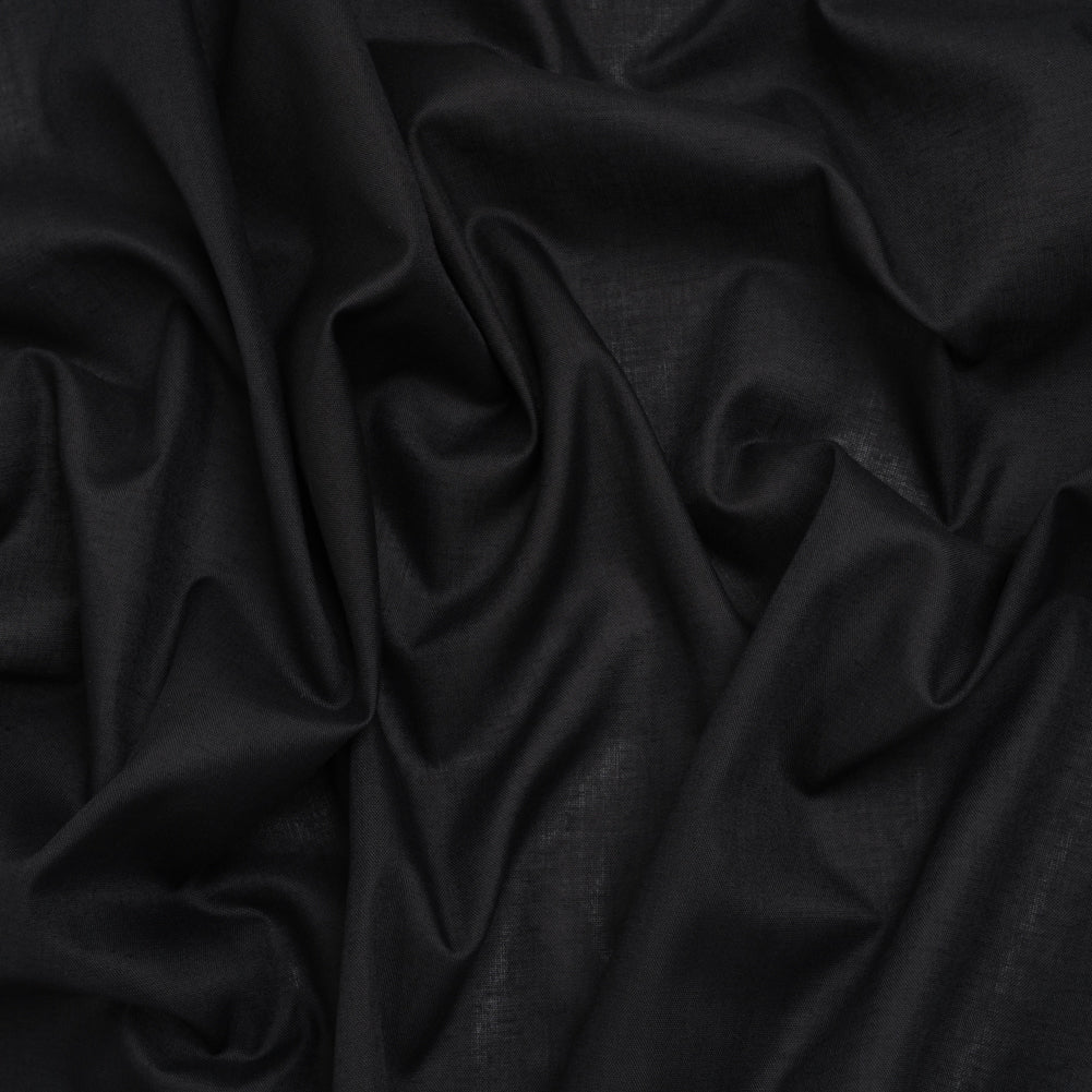Woven Polyester Interfacing - Black - Deadstock Woven Polyester Interfacing - Black - Deadstock