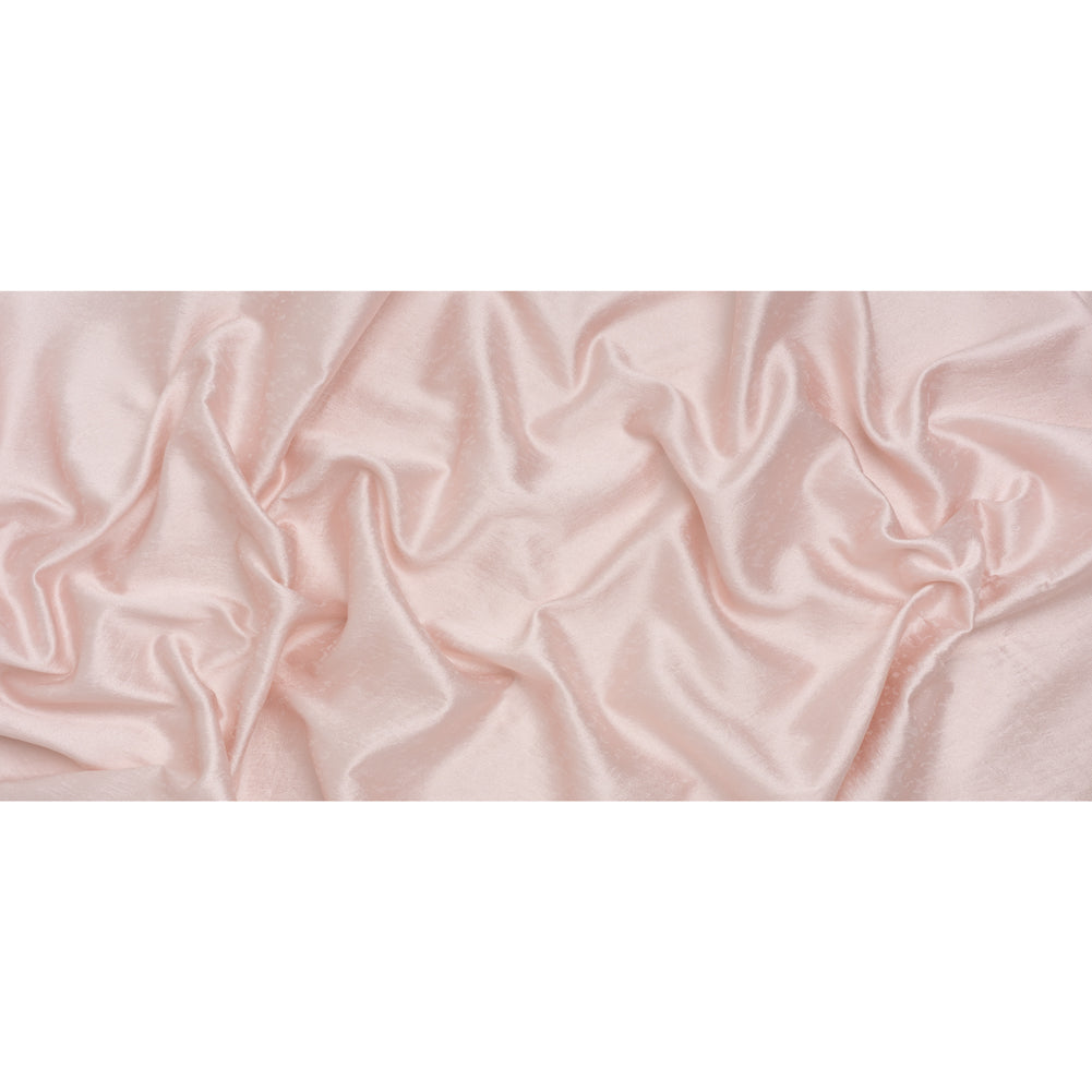 Luminous Polyester Brocade - Light Pink Abstract Animal Spots - Deadstock - Full Luminous Polyester Brocade - Light Pink Abstract Animal Spots - Deadstock - Full