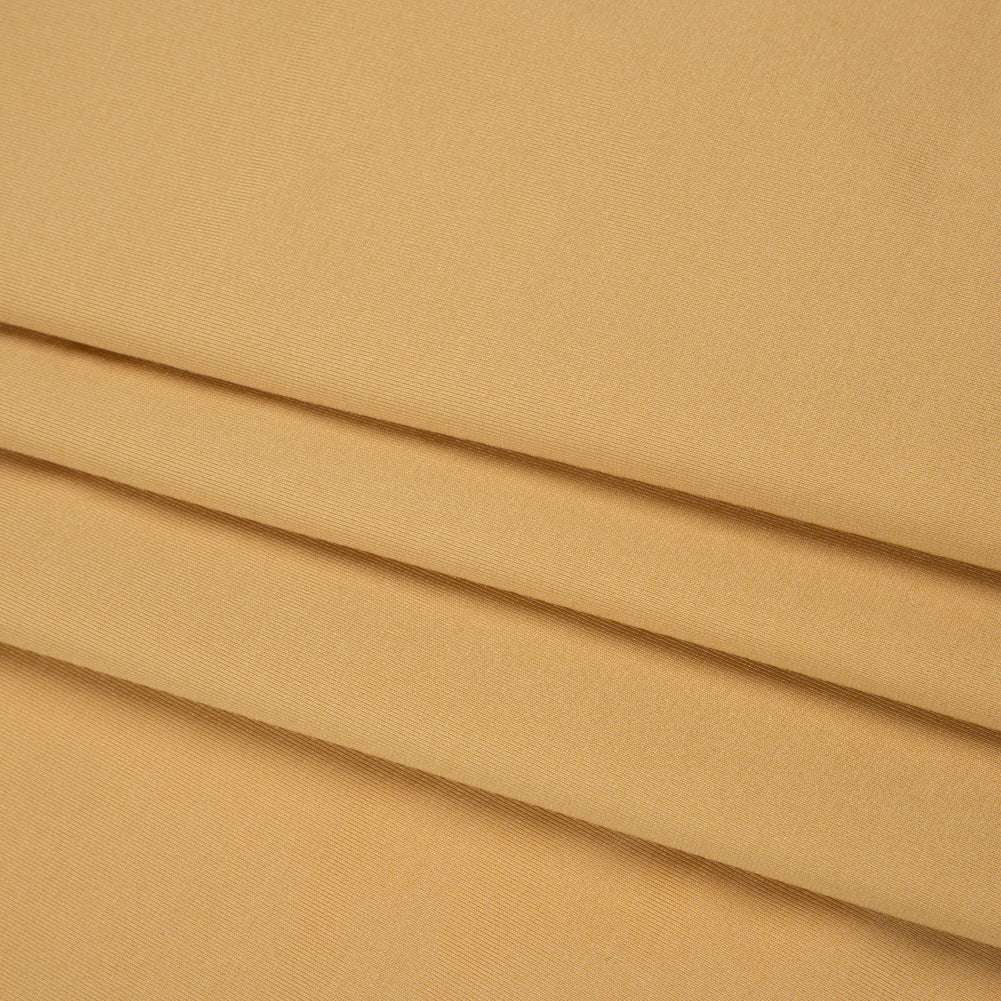 Stretch Nylon Tricot - Gilded Beige - Deadstock - Folded Stretch Nylon Tricot - Gilded Beige - Deadstock - Folded