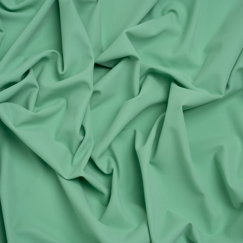 Stretch Nylon Tricot by Montce - Aqua Green - Designer Deadstock Stretch Nylon Tricot by Montce - Aqua Green - Designer Deadstock