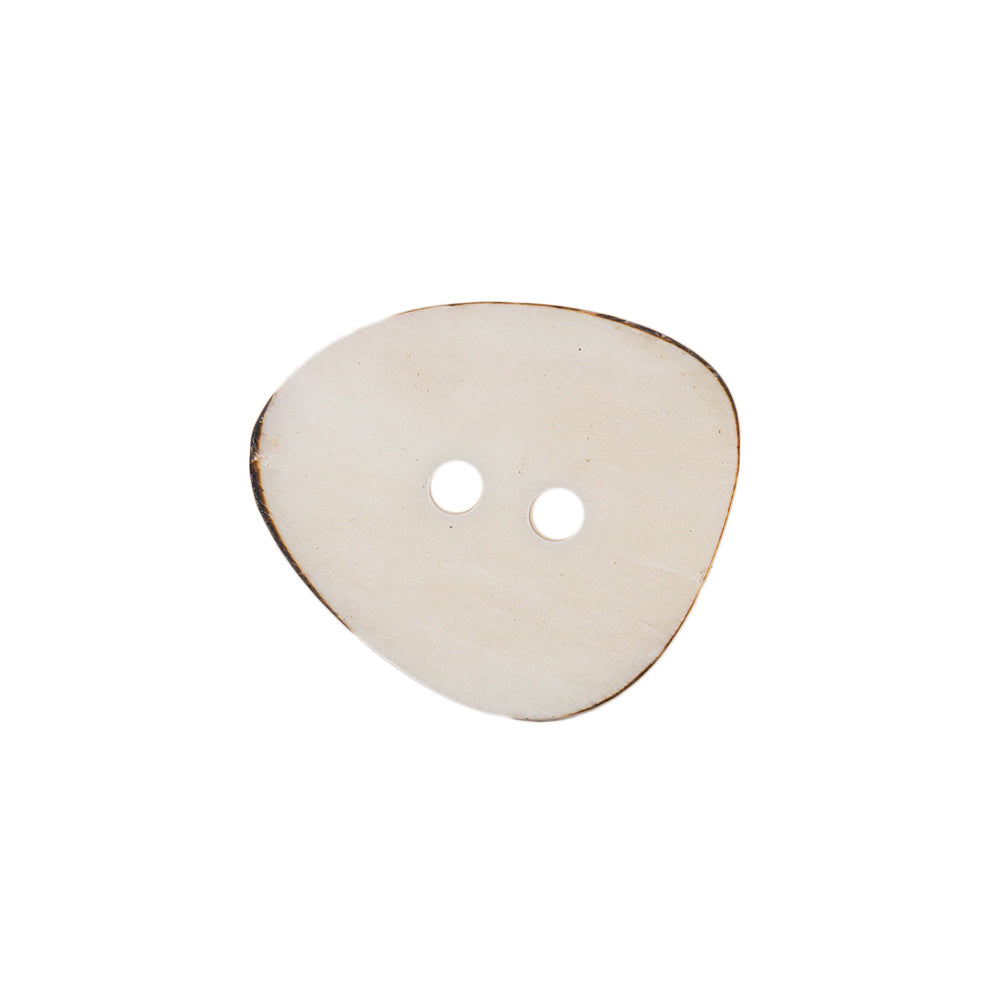 White Bone Button - 36L/23mm Detail White Bone Button - 36L/23mm Detail