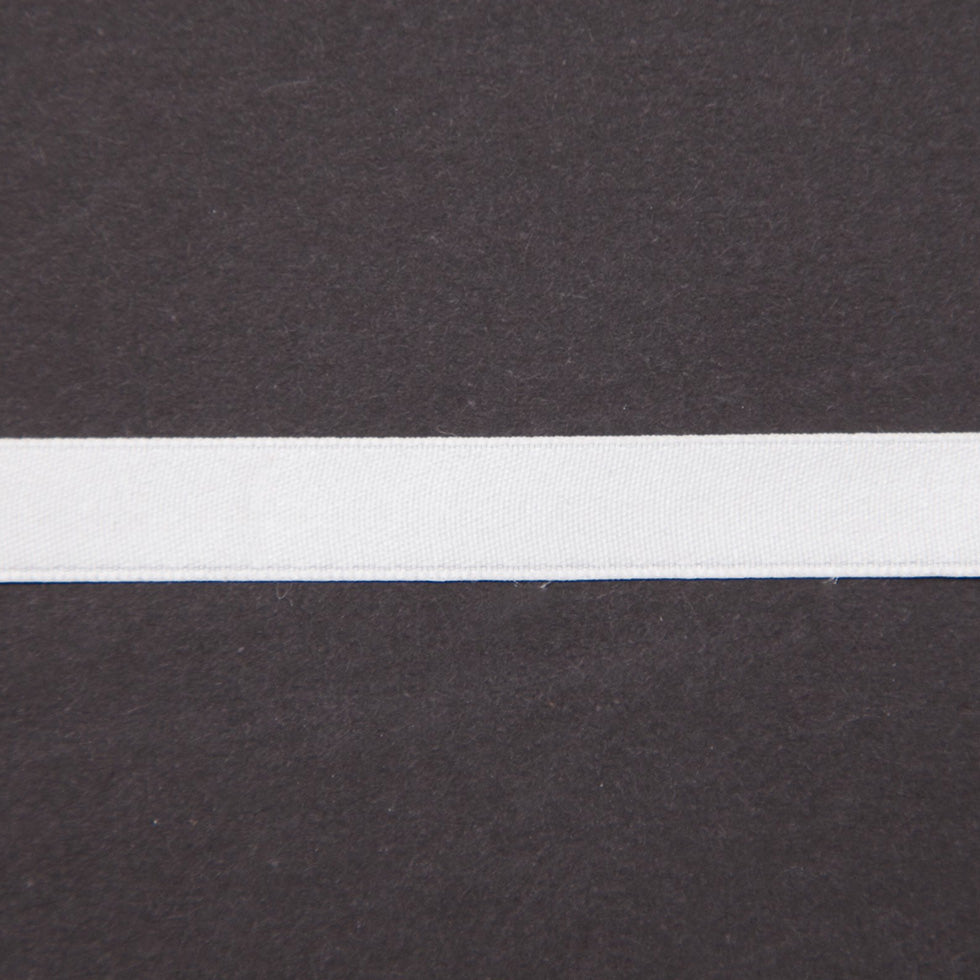 White Double Face Silk Satin Ribbon White Double Face Silk Satin Ribbon