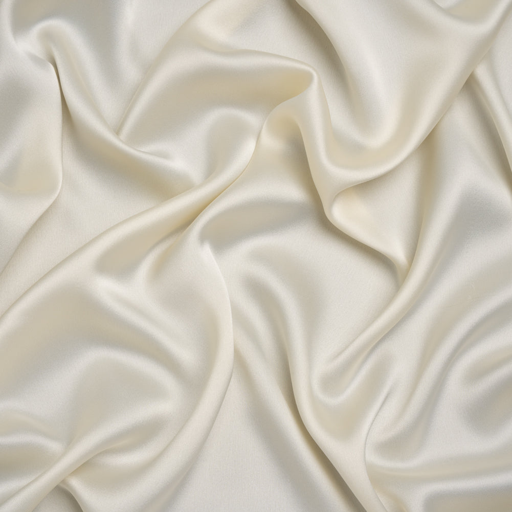 Stretch Polyester Charmeuse - Ivory - Mood Exclusive Junonia Collection Stretch Polyester Charmeuse - Ivory - Mood Exclusive Junonia Collection